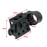 【DSC】Flip mount for T1 T2 and Magnifier T1/T2用ドットサイトマウント＆3XMAG用 フリップアップマウント レプリカ（TMC-T1YFM）