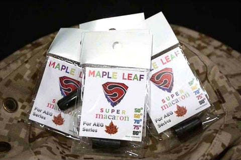 【MAPLE LEAF】Hop Up Silicone 80°-Black　硬度80°ホップアップパッキン（電動ガン用）ブラック（ML-H07S80）