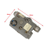 【DIJIA】PEQ LA5C UHP Red Laser , Flashlight & IR（DE）AN/PEQ-15 LA5C (UHP)タイプ エイミングデバイス レッドレーザー＆フラッシュライト＆IR デザートカラー（DJ2022003-DE）